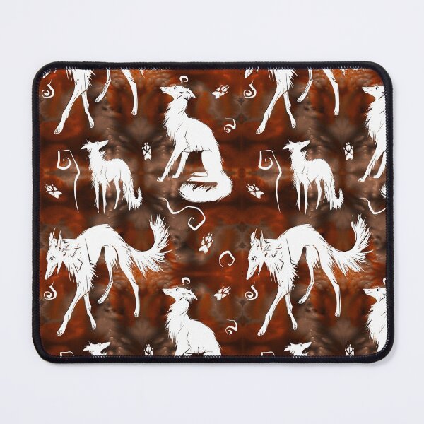 Item preview, Ghostly Silkens in Russet designed and sold by LauraGarabedian.