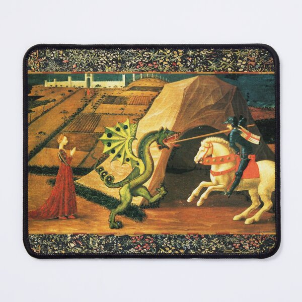 Item preview, Saint George, Dragon and Princess by Paolo Uccello designed and sold by BulganLumini.