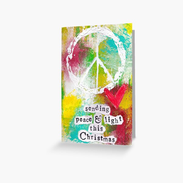 Peace and Light Christmas Greeting Card