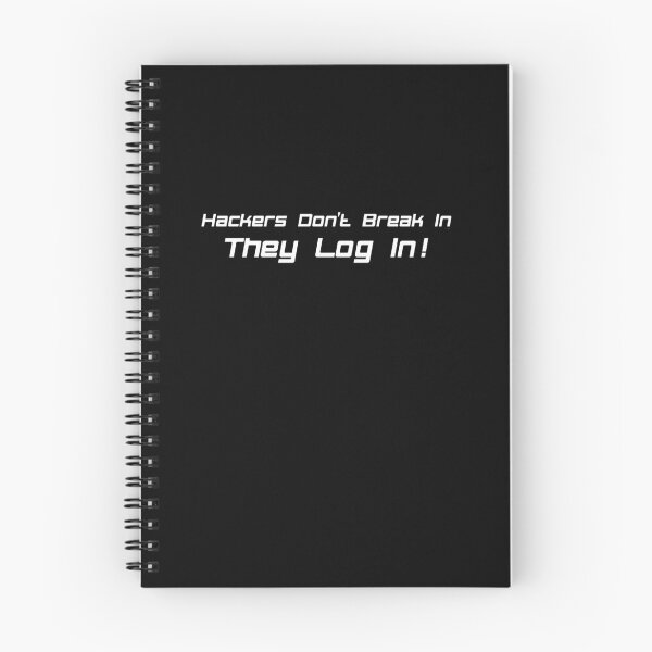 Item preview, Hackers Don't Break In They Login designed and sold by Gnfree.