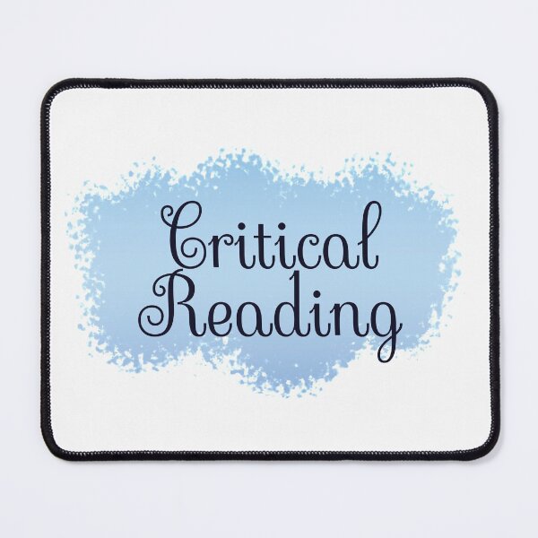 Item preview, Critical Reading School Subject Label - white designed and sold by IrinchiDE.