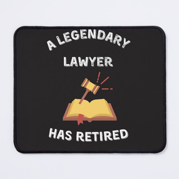 Item preview, A legendary lawyer has retired. designed and sold by Artloverperson1.