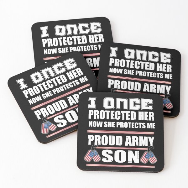 Item preview, I once Protected her Proud Army Son designed and sold by Yallwofunart.