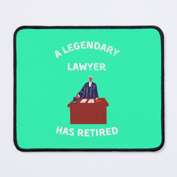 Item preview, A legendary lawyer has retired! designed and sold by Artloverperson1.