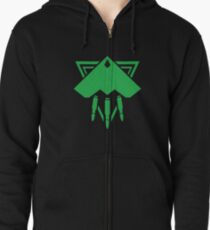 Banshee (Large) Zipped Hoodie