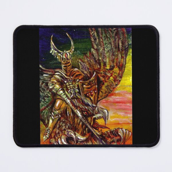 Item preview, DARK KNIGHT WITH DRAGON Fantasy Collection designed and sold by BulganLumini.