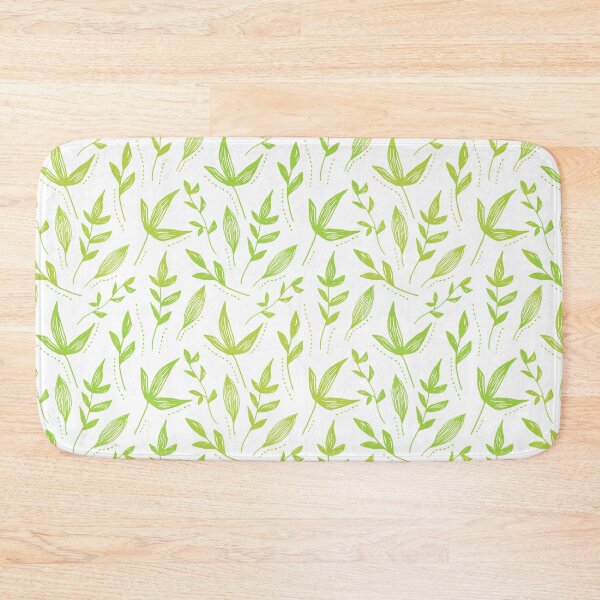 Item preview, Green Plant Nature Pattern designed and sold by HappyClover.