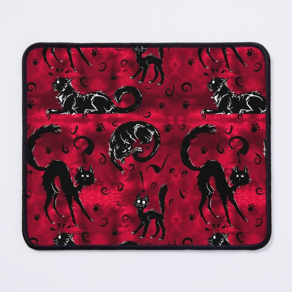 Item preview, Copy of Spoopy Kittehs in Reds designed and sold by LauraGarabedian.