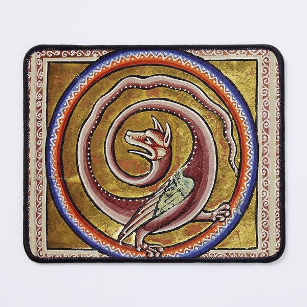 Item preview, MEDIEVAL BESTIARY, SNAKE DRAGON CIRCLES designed and sold by BulganLumini.