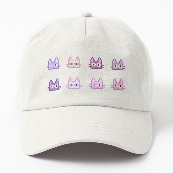 Pixel Meow Dad Hat