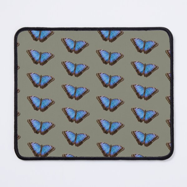 Item preview, Blue butterlies pattern designed and sold by iCimages.net.
