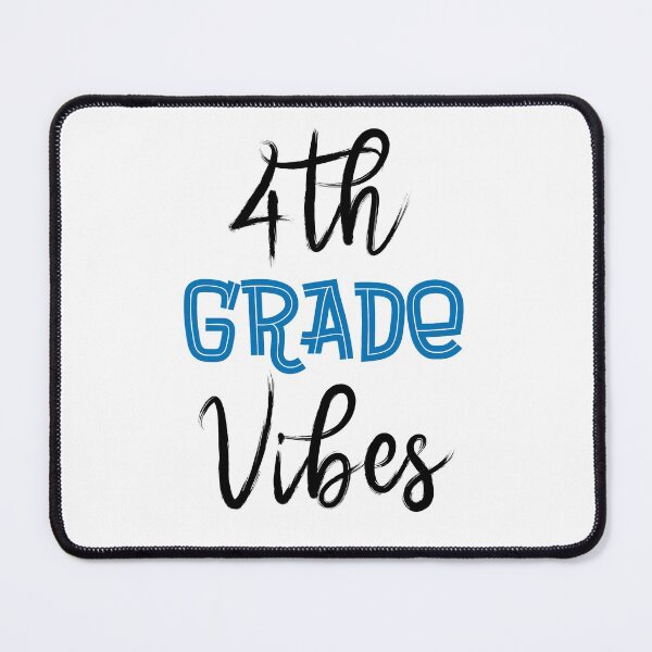 Item preview, Fourth Grade Vibes Teacher Gifts Blue designed and sold by MysticMagpie.