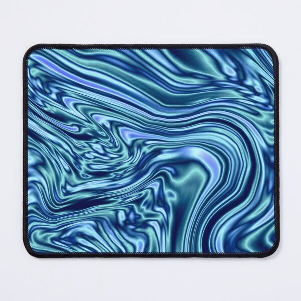 Item preview, Holographic Marble, Liquid Metallic Blue designed and sold by ACC .