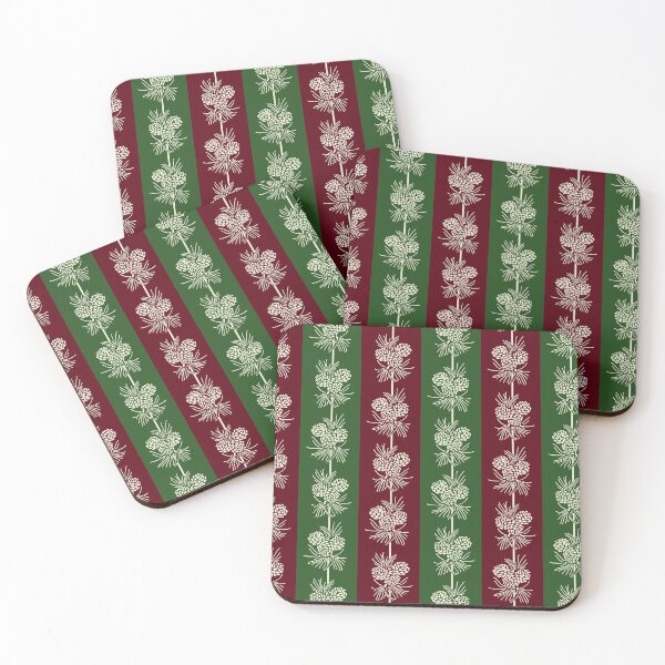 Item preview, Country Christmas Pine Stripe designed and sold by implexity.