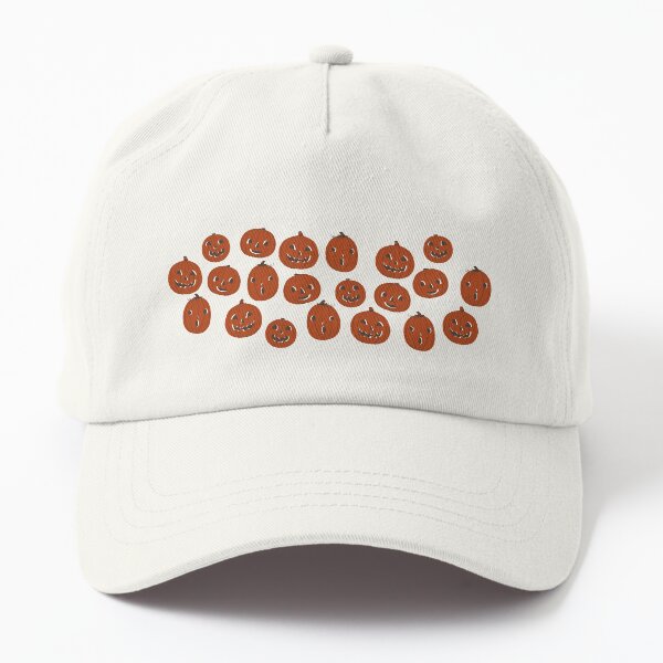Halloween Pumpkin Pattern Dad Hat