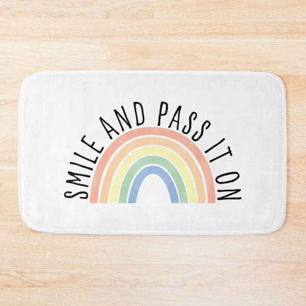 Item preview, Smile And Pass It On Rainbow designed and sold by fotollissimo.