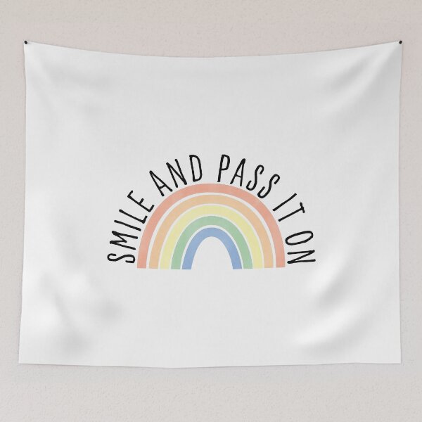 Item preview, Smile And Pass It On Rainbow designed and sold by fotollissimo.