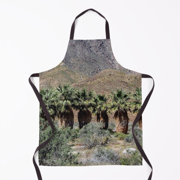 Item preview, Fan Palms in a Row at the Jacumba Mountains designed and sold by heatherfriedman.