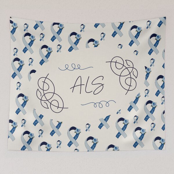 Item preview, Amyotrophic Lateral Sclerosis Awareness, ALS Ribbon Pattern designed and sold by AnsDesigns.