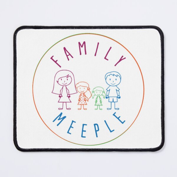 Item preview, Family Meeple Family Logo designed and sold by GatewayNetwork.