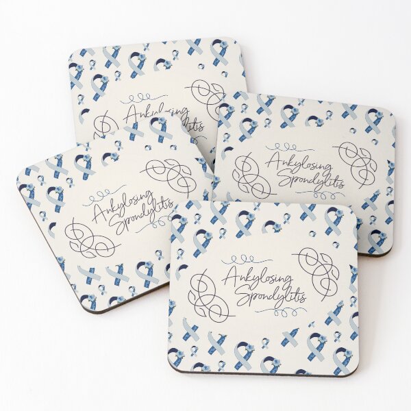 Item preview, Ankylosing Spondylitis Awareness, Ankylosing Spondylitis Ribbon Pattern designed and sold by AnsDesigns.