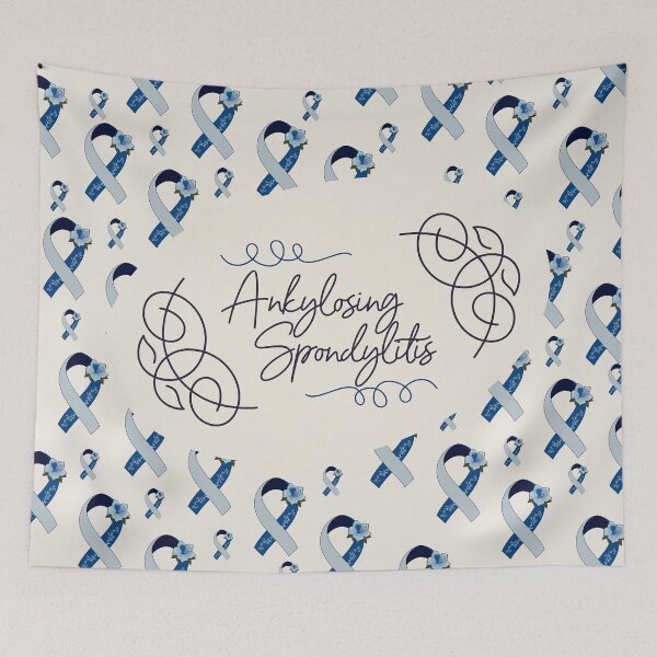 Item preview, Ankylosing Spondylitis Awareness, Ankylosing Spondylitis Ribbon Pattern designed and sold by AnsDesigns.