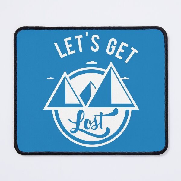 Item preview, Let's Get Lost Wanderlust Graphic Travel Adventure designed and sold by cssdru.