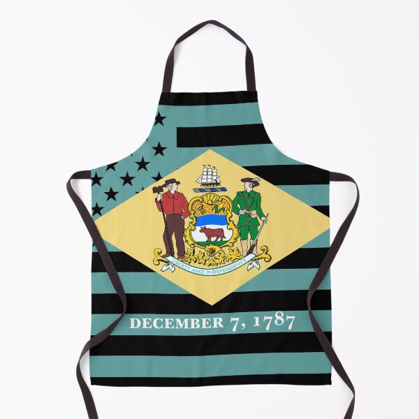 Item preview, Delaware State Flag Graphic USA Styling designed and sold by Garaga.