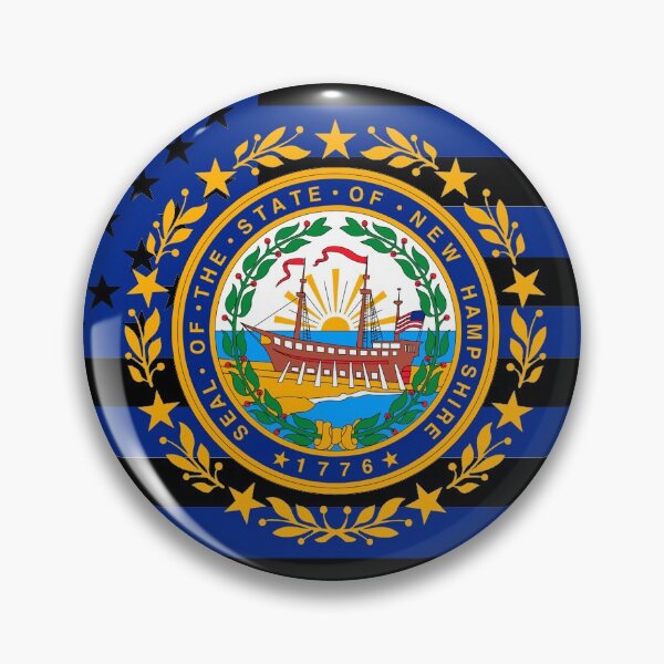 Item preview, New Hampshire State Flag Graphic USA Styling designed and sold by Garaga.