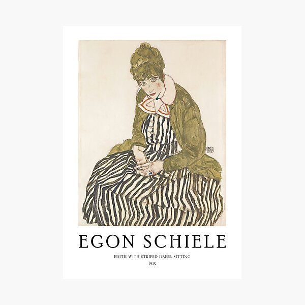 Item preview, Egon Schiele - Edith designed and sold by paintingmovie.