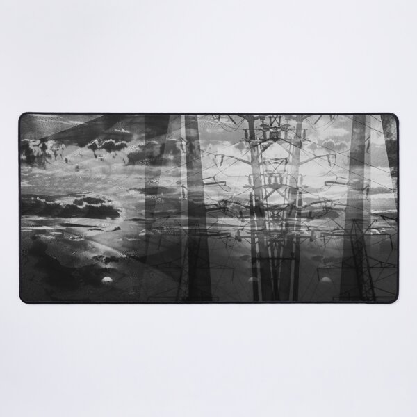 Item preview, Transformer Sunset II- Black and White (abstract photography) designed and sold by Discordant Dreams Art.