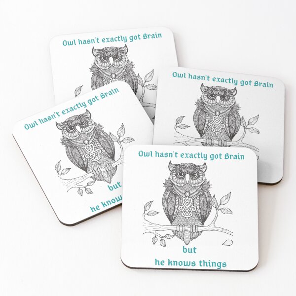Item preview, nightbird  T-shirt and quote funny owl t-shirt white designed and sold by AitElmMost.