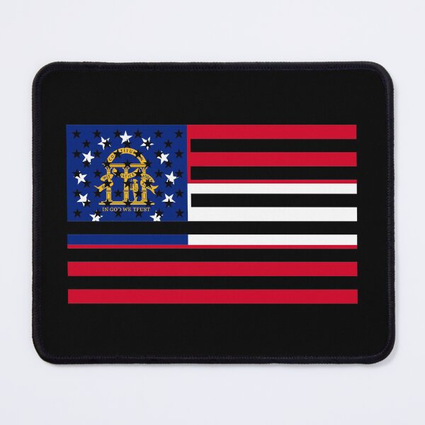 Artikelvorschau, Georgia State Flag Grafik USA Styling entworfen und verkauft von Garaga.