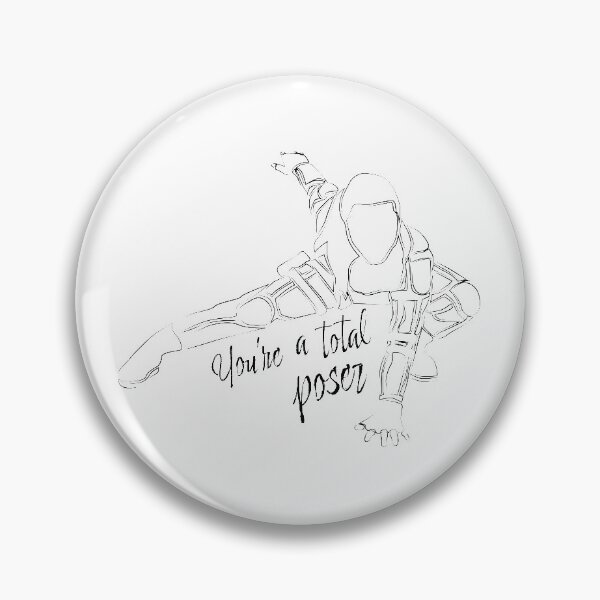 Item preview, Yelena Belova "You're a total poser" quote + lineart designed and sold by AnV3r.