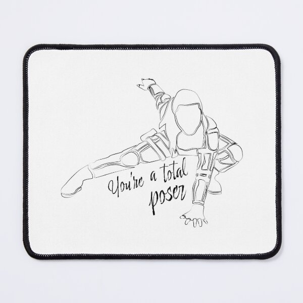 Item preview, Yelena Belova "You're a total poser" quote + lineart designed and sold by AnV3r.
