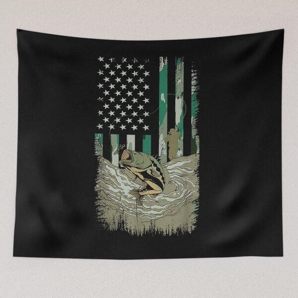 Item preview, Fishing Bass Camo designed and sold by aliceshe.