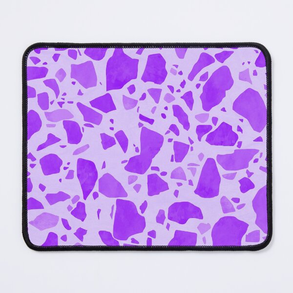 Item preview, Purple Monochromatic Terrazzo Pattern designed and sold by Bumblefuzzies.