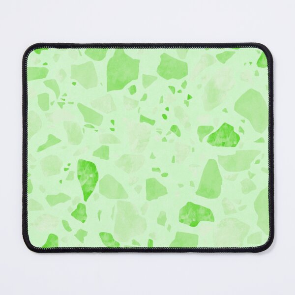 Item preview, Mint Green Monochromatic Terrazzo Pattern designed and sold by Bumblefuzzies.