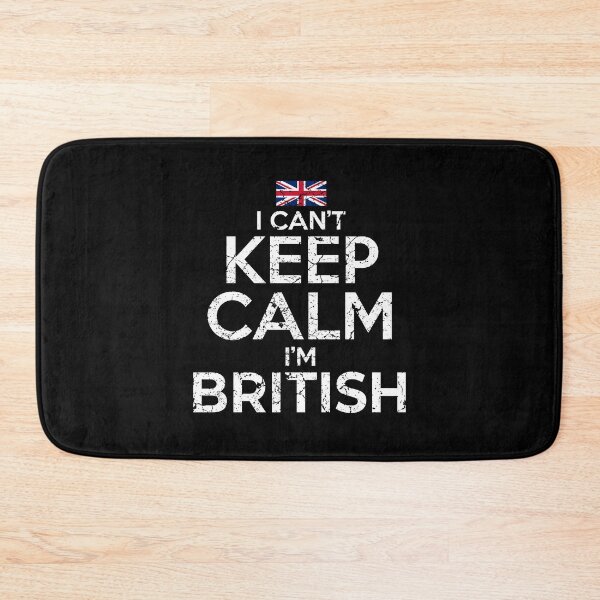 Item preview, I can't keep calm, I'm British designed and sold by Mila1946.