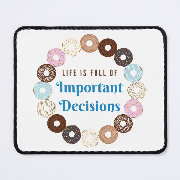 Item preview, Donut Decisions designed and sold by MSwiftDesigns.