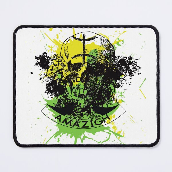 Item preview, Amazigh Skull Tifinagh Amazigh Flag Splatter designed and sold by cssdru.