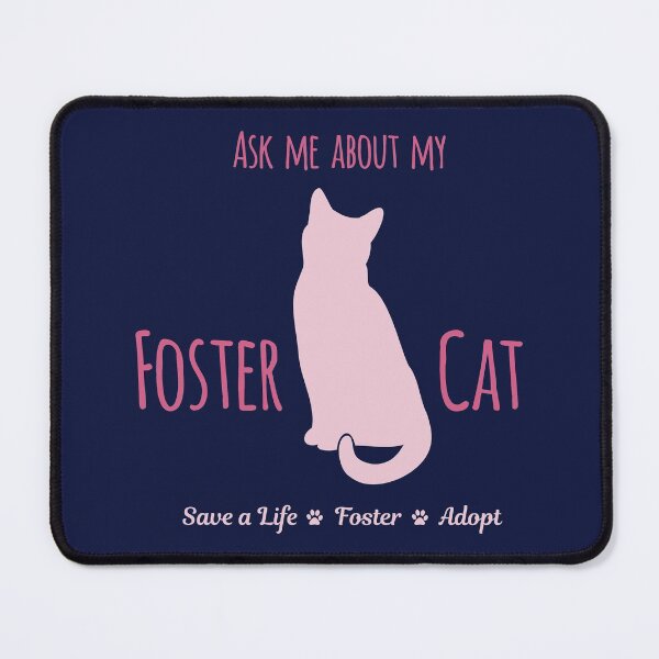 Item preview, Ask Me About My Foster Cat Navy/Blush Palette designed and sold by MSwiftDesigns.