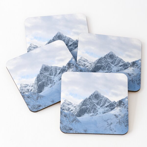 Item preview, Snowy mountain top designed and sold by Cattigal.