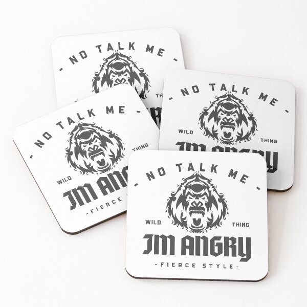 Item preview, Gorilla No Talk Me Im Angry designed and sold by ProMySign.