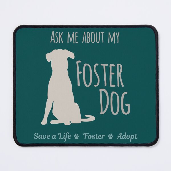 Item preview, Ask Me About My Foster Dog Tan/Green Palette designed and sold by MSwiftDesigns.
