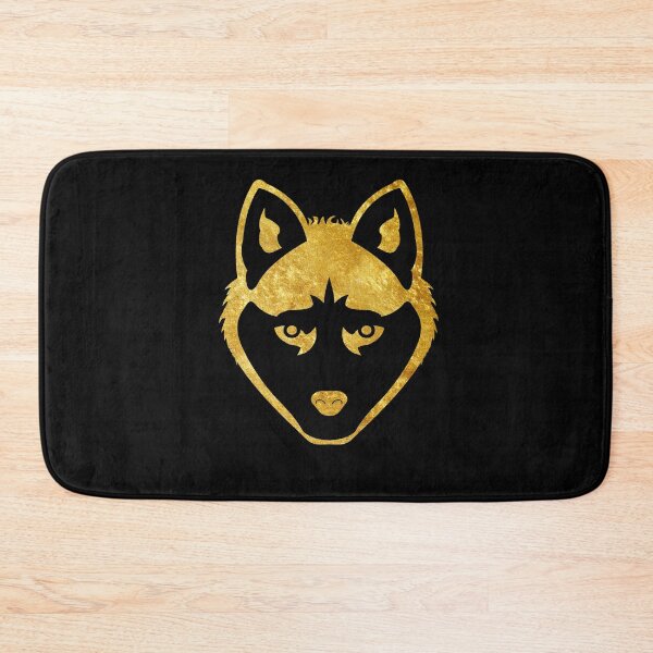 Item preview, Gold Foil Wolf Head designed and sold by TheWildFlix.