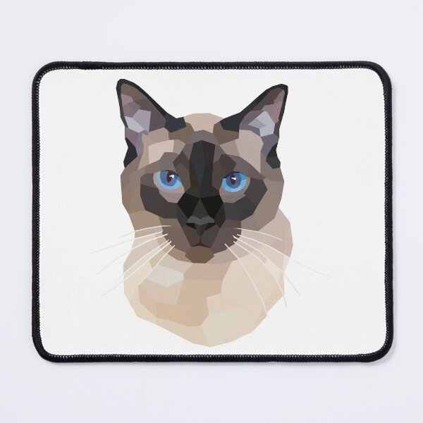 Item preview, Geometric Siamese Cat designed and sold by MSwiftDesigns.