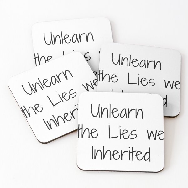 Item preview, Unlearn the Lies we Inherited T-shirt designed and sold by H-GRIMM.