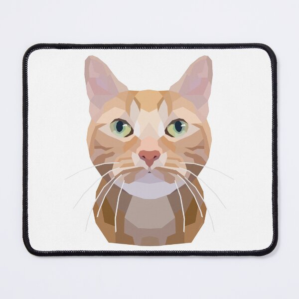 Item preview, Geometric Ginger Cat designed and sold by MSwiftDesigns.
