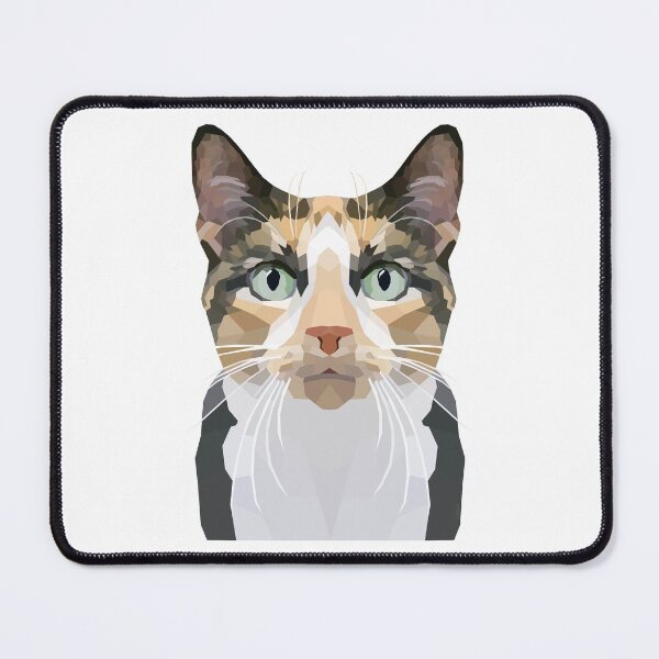 Item preview, Geometric Calico Cat designed and sold by MSwiftDesigns.